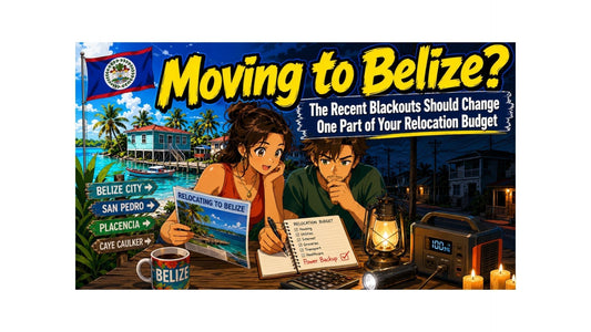 Moving to Belize? The Recent Blackouts Should Change One Part of Your Relocation Budget