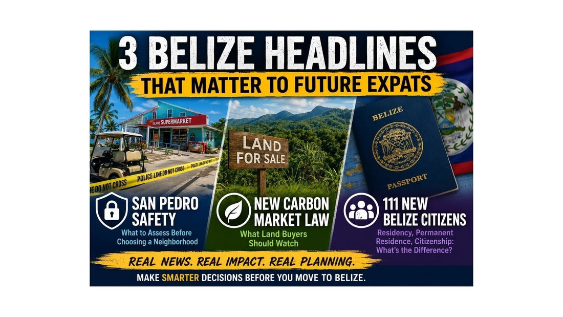 Is San Pedro (Ambergris Caye) Actually Safe? The Truth About Belize Land Rules and Citizenship