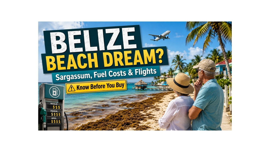 Belize Beach Living Looks Easy—Until Sargassum, Fuel Costs, and Flights Change the Math