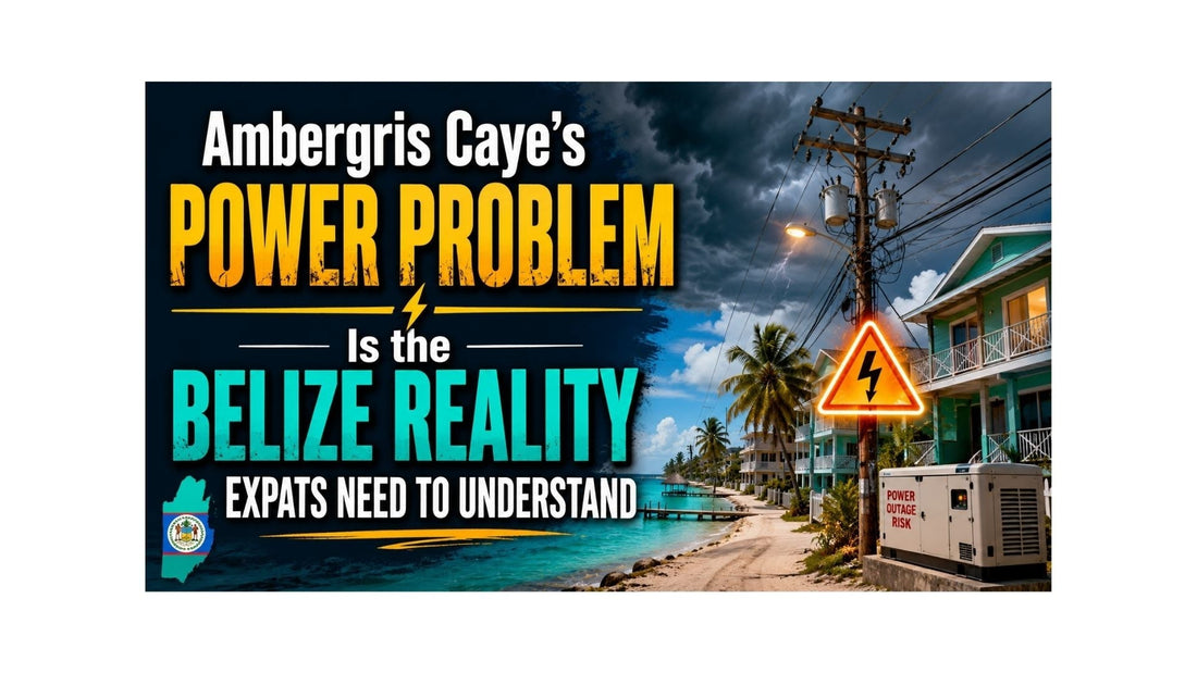Ambergris Caye’s Power Problem Is the Belize Reality Expats Need to Understand