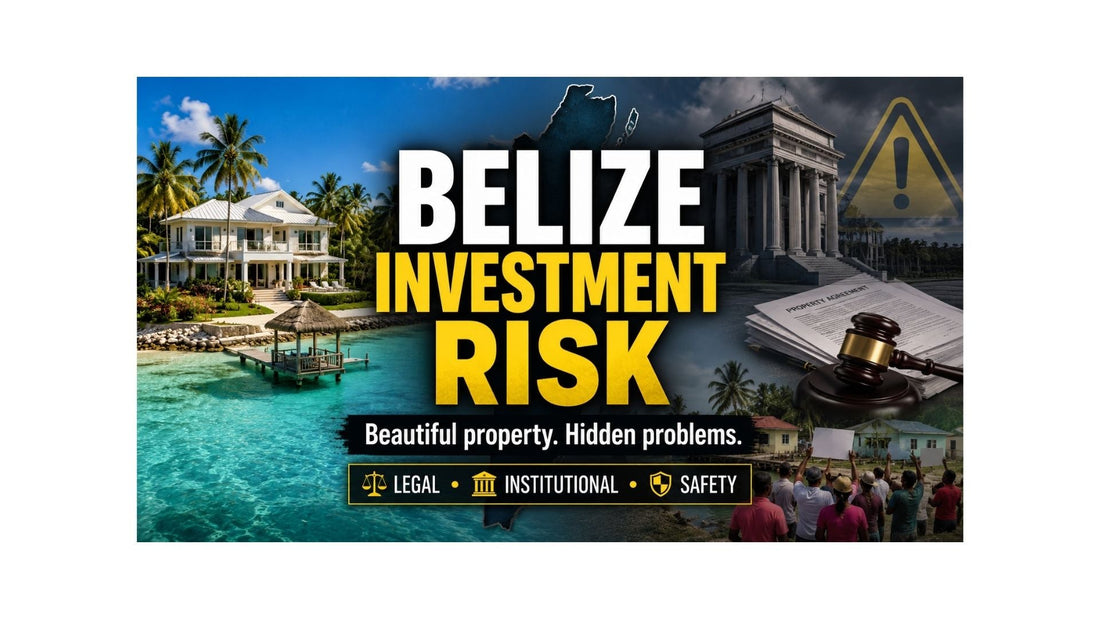 A Beautiful Belize Investment Can Still Hide Legal and Institutional Risk