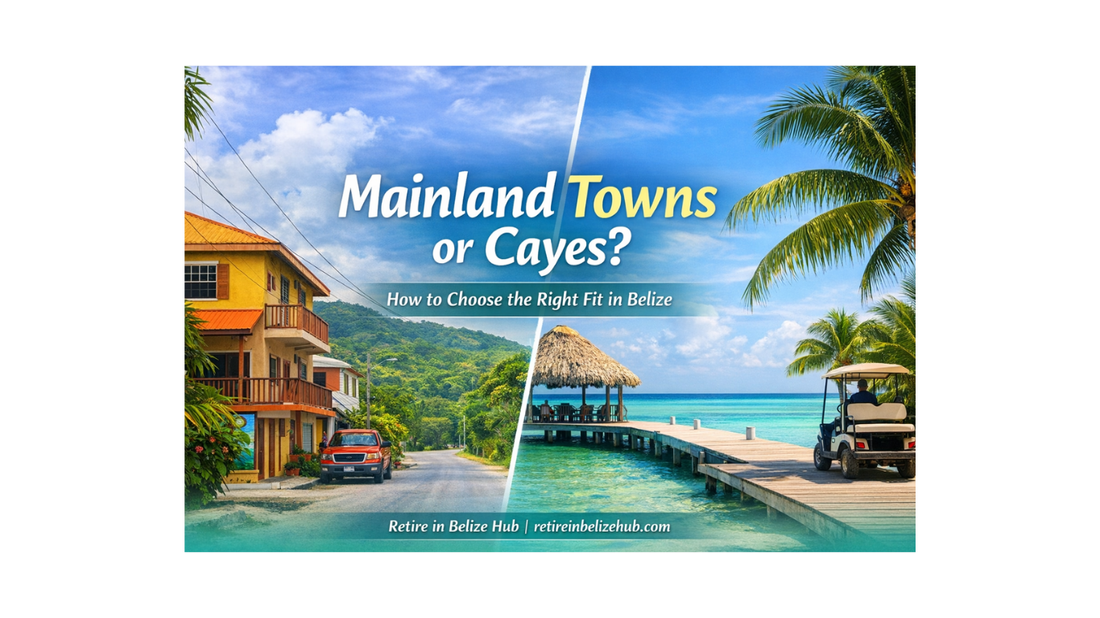 How to Choose Between Belize's Mainland Towns and Cayes