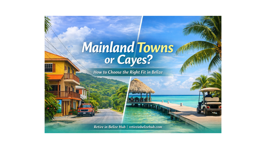How to Choose Between Belize's Mainland Towns and Cayes