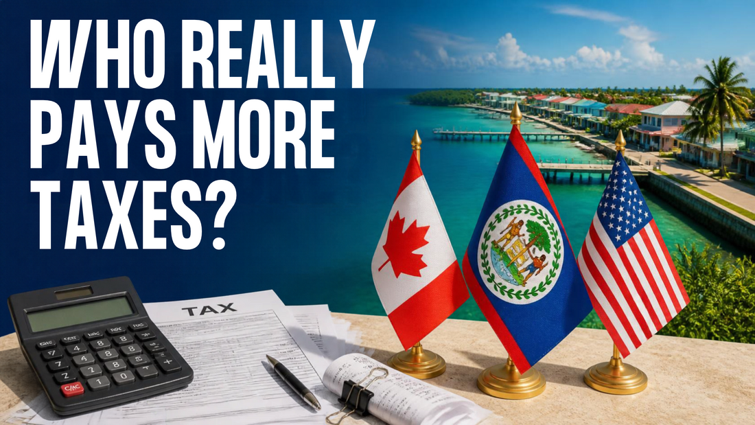 Belize Falls Between Canada and the U.S. in Global Tax Ranking