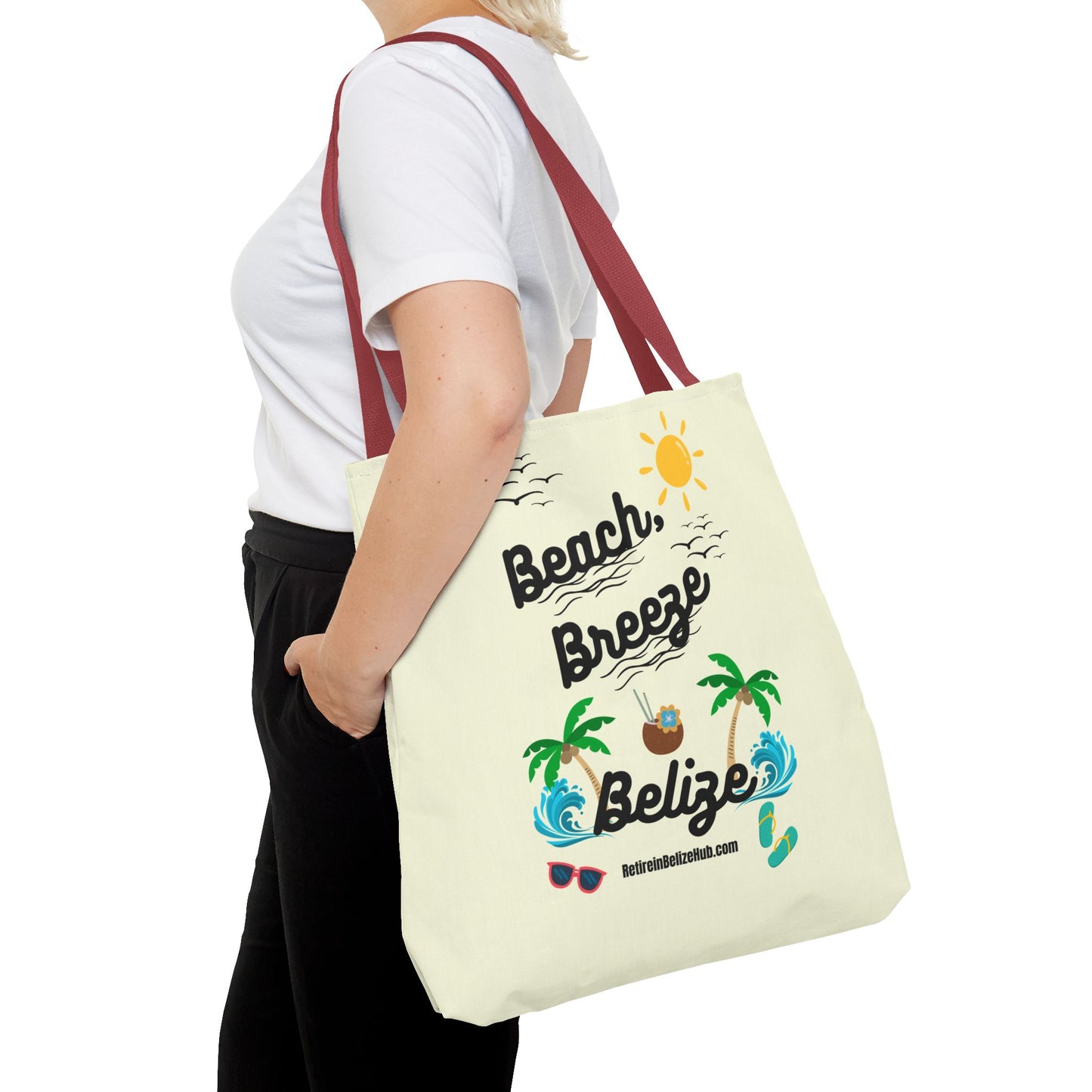 Belize State of Mind Tote Bag (AOP)