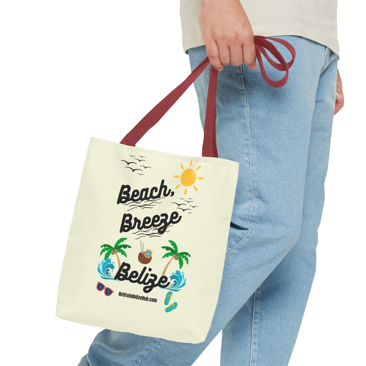 Belize State of Mind Tote Bag (AOP)