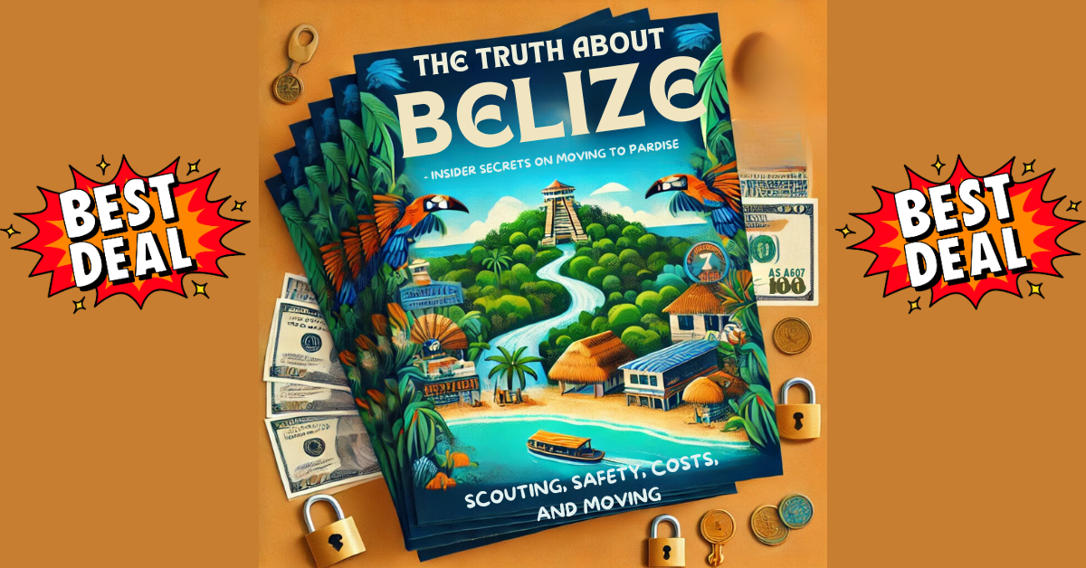 (Bundle Deal) DISCOVER BELIZE: AFFORDABLE LIVING AND SAFE EXPAT SPOTS